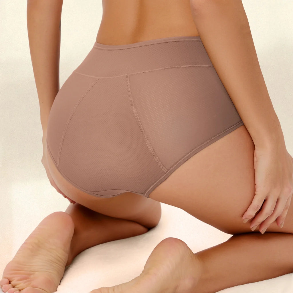 Comfort Plus Leakproof Underwear (Beige 10-Pack)