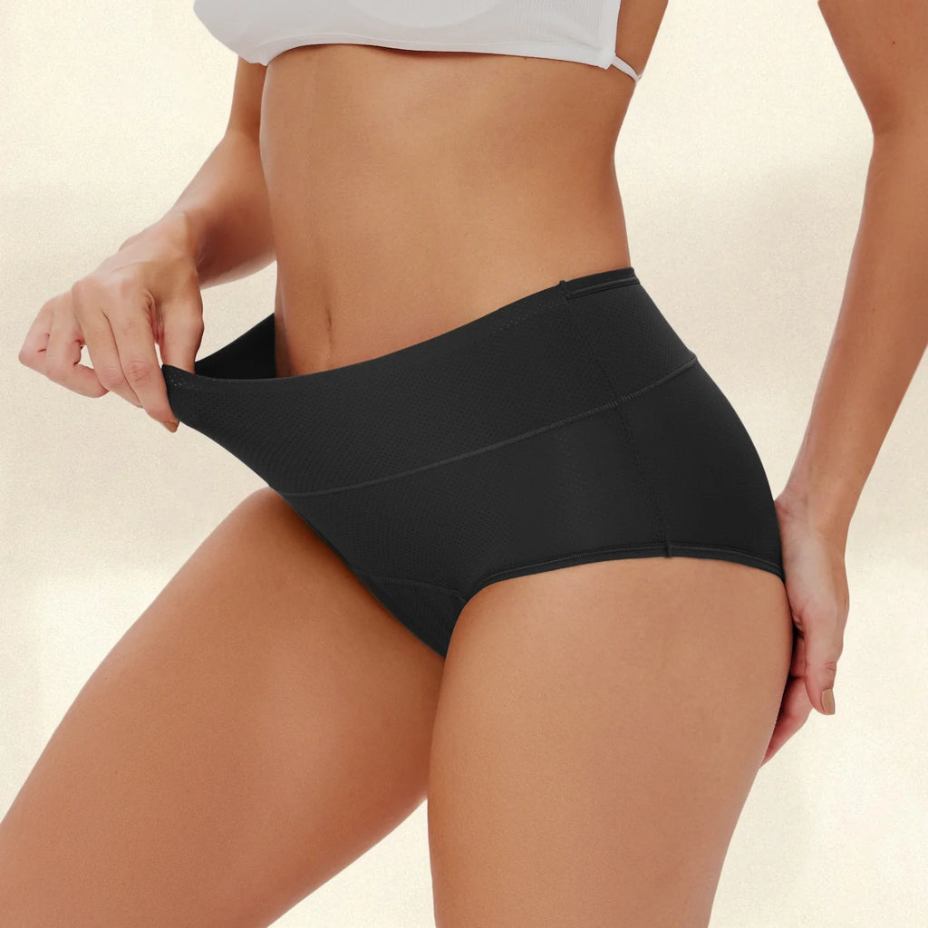 Comfort Plus Leakproof Underwear (Black 10-Pack)
