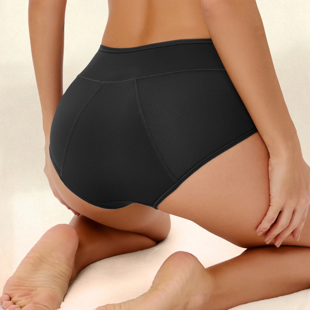 Comfort Plus Leakproof Underwear (Black 10-Pack)