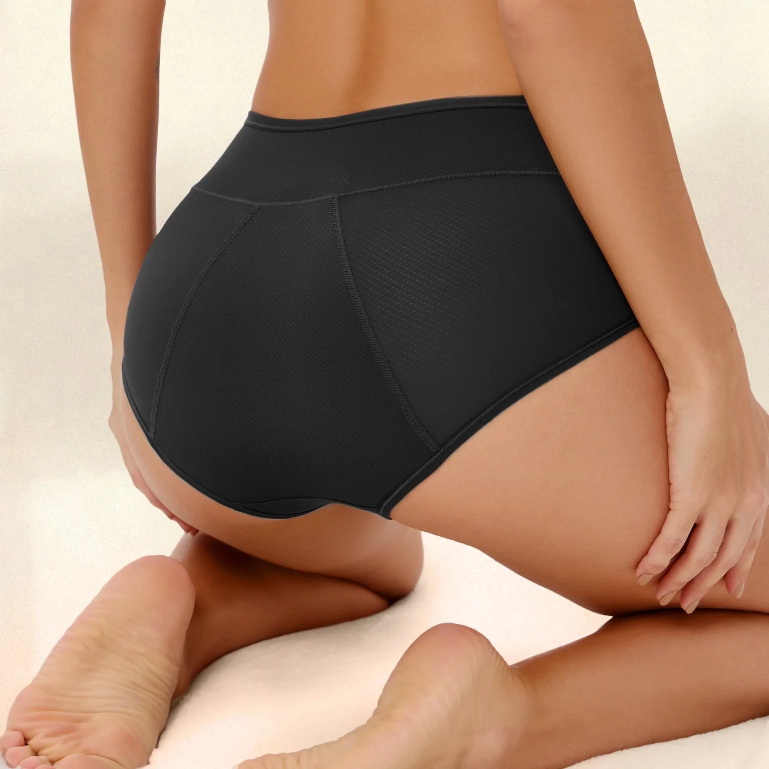 Comfort Plus Leakproof Underwear (Black 5-Pack)