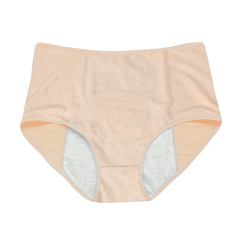 Floral Leakproof Underwear (Beige 10-Pack)
