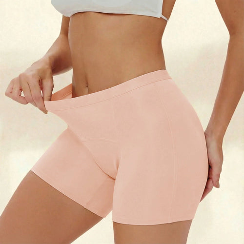 Leakproof Boyshorts (Heavy Absorbency Beige 10-Pack)